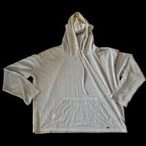 NWT O'neill Micro Striped Lightweight Hooded Sweatshirt S